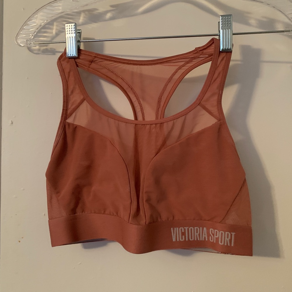 Pink Victoria sport bra